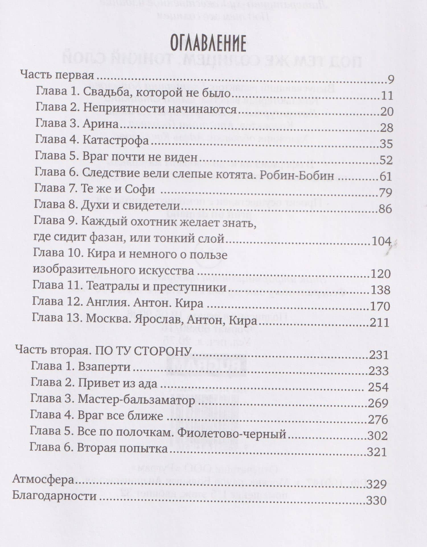 Под тем же солнцем. Тонкий слой — Ася Филатова (2)