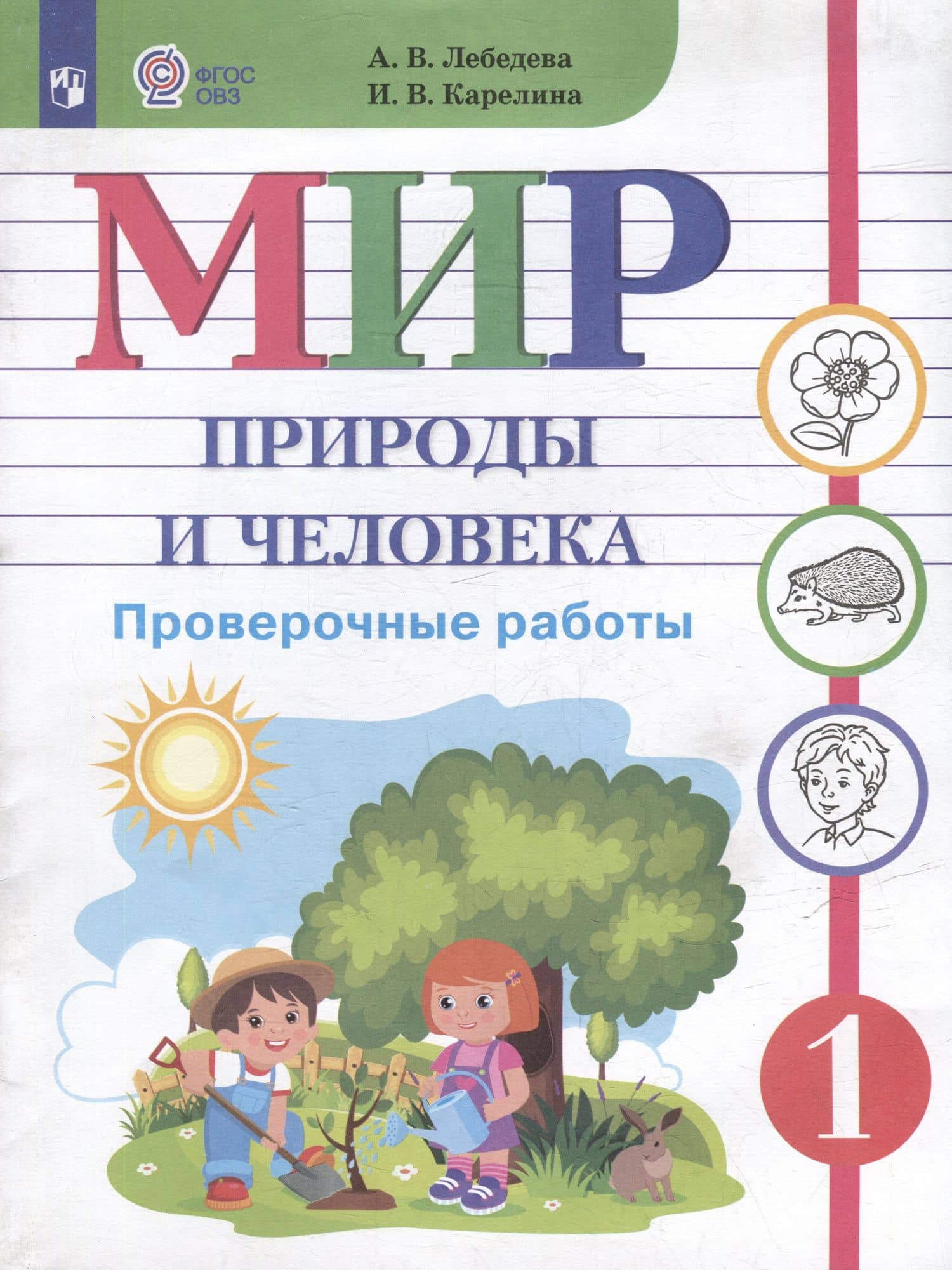 Мир природы и человека. 1 класс. Проверочные работы (для обучающихся с интеллектуальными нарушениями) — Ирина Валентиновна Карелина
