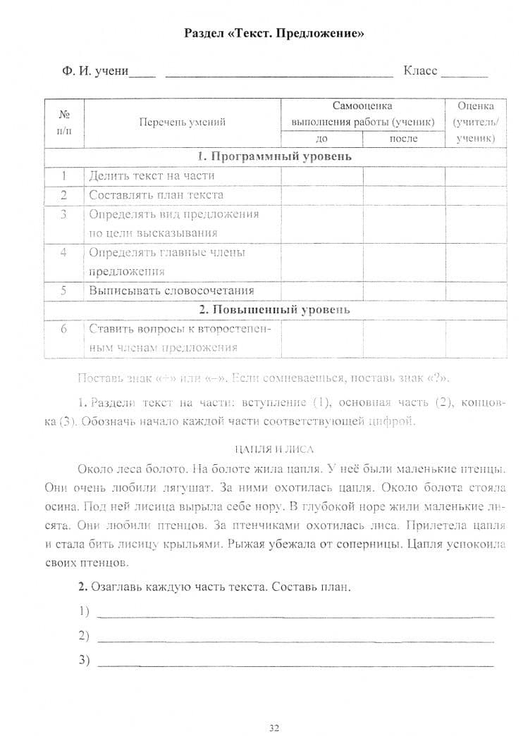 Русский язык. 1-4 классы. Диагностические работы. ФГОС — Наталья Сергеевна Леонтьева (2)