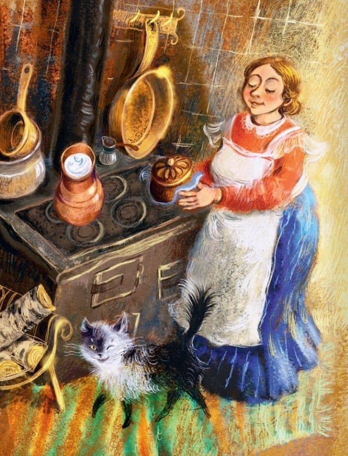 Притча о Молочке, овсяной Кашке и сером котишке Мурке — Дмитрий Наркисович Мамин-Сибиряк (2)
