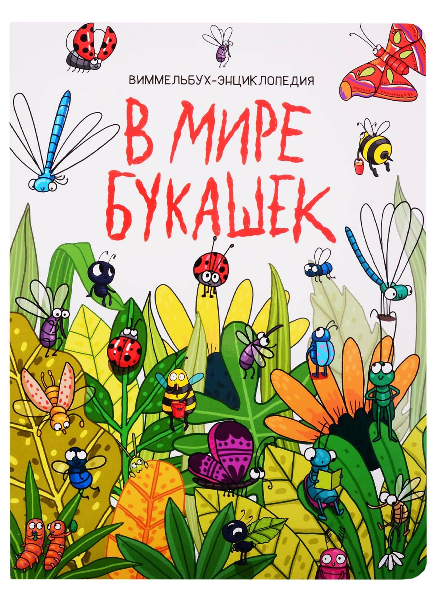 книги на картоне МАКСИ 235х310 7 разворотов. В мире букашек — Коллектив авторов