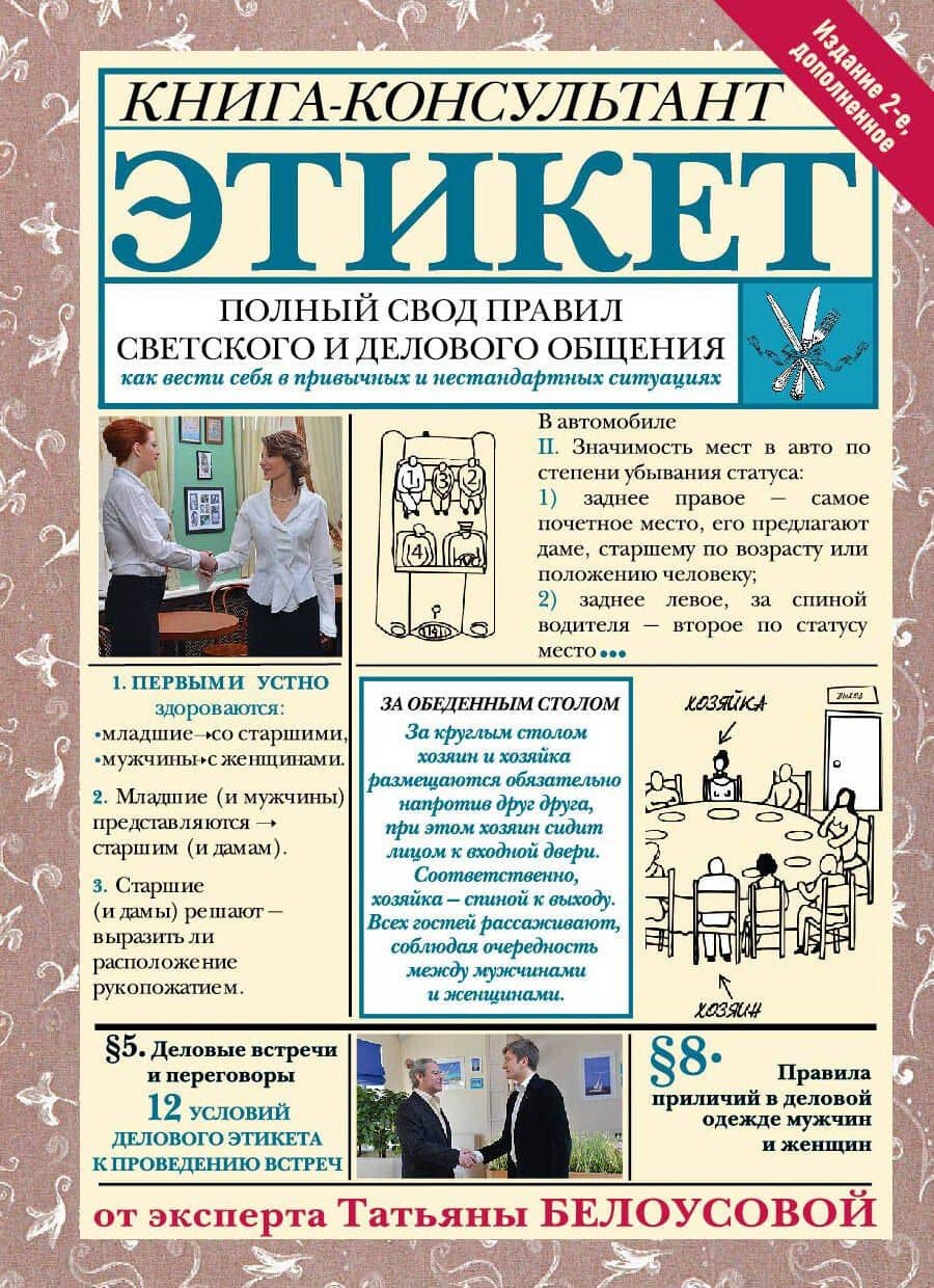 Этикет: Полный свод правил светского и делового общения. Издание 2-е, дополненное