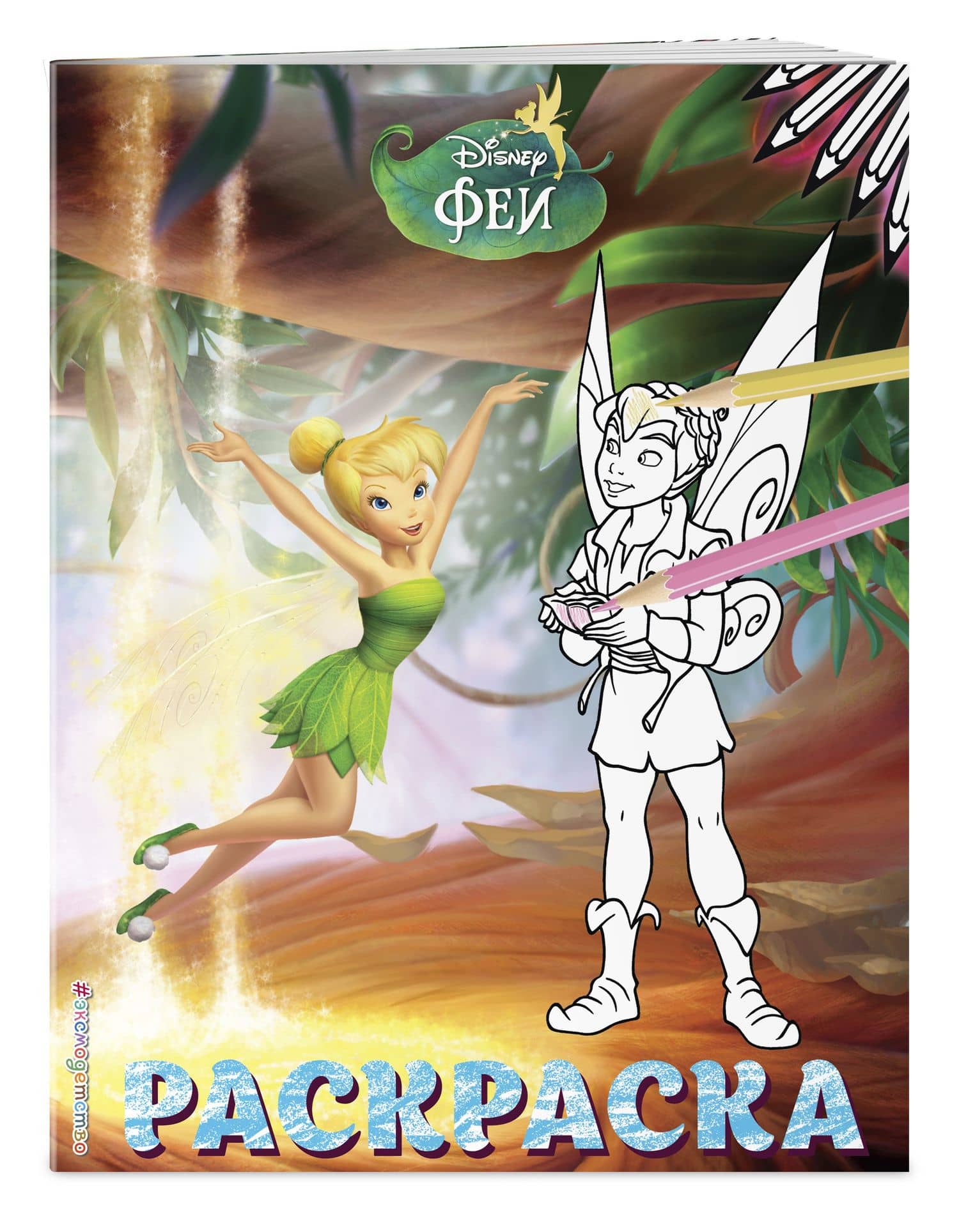 Феи. Раскраска № 12 (Динь-Динь и Теренс) (3)