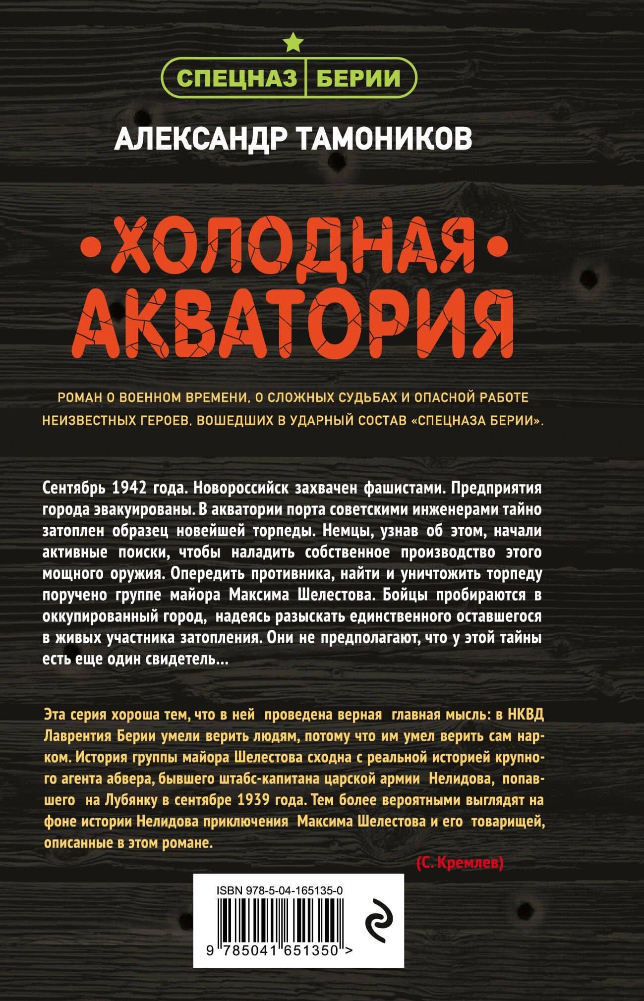 Холодная акватория — Александр Александрович Тамоников (2)