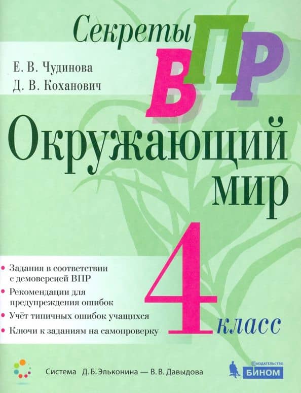 Секреты ВПР. Окружающий мир. 4 класс. Тренажер — Дмитрий Вячеславович Коханович