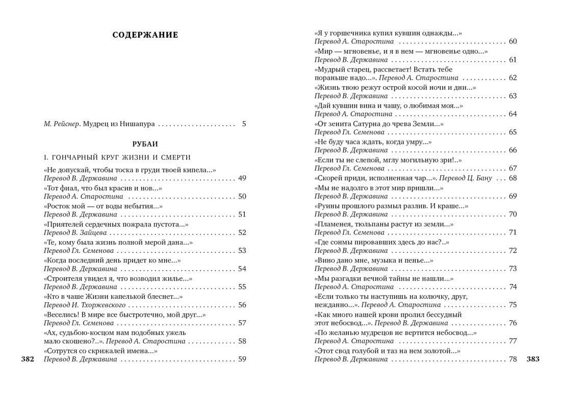 Рубаи — Хайям Омар (3)
