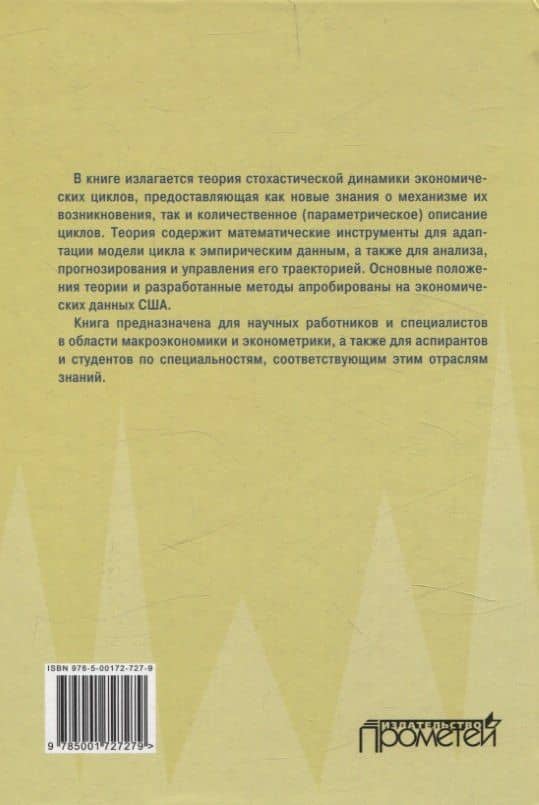 Cтохастическая динамика экономических циклов: макроэкономическая теория и эконометрические приложения — Вячеслав Алексеевич Кармалита (2)