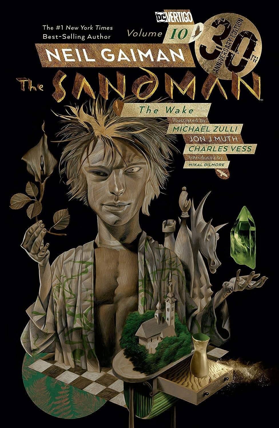 Sandman V.10: The Wake 30th Anniversary Edition (Neil Gaiman) Песочный человек Т.10:Изд., посвященное 30-летию The Wake (Нил Гейман)/Книги на англ.яз. — Neil Gaiman (2)