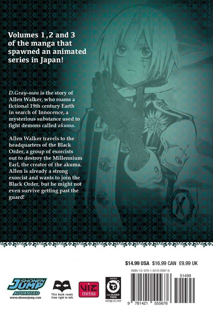 D.Gray-man. 3-in-1 Edition. Volume 1 — Katsura Hoshino (2)