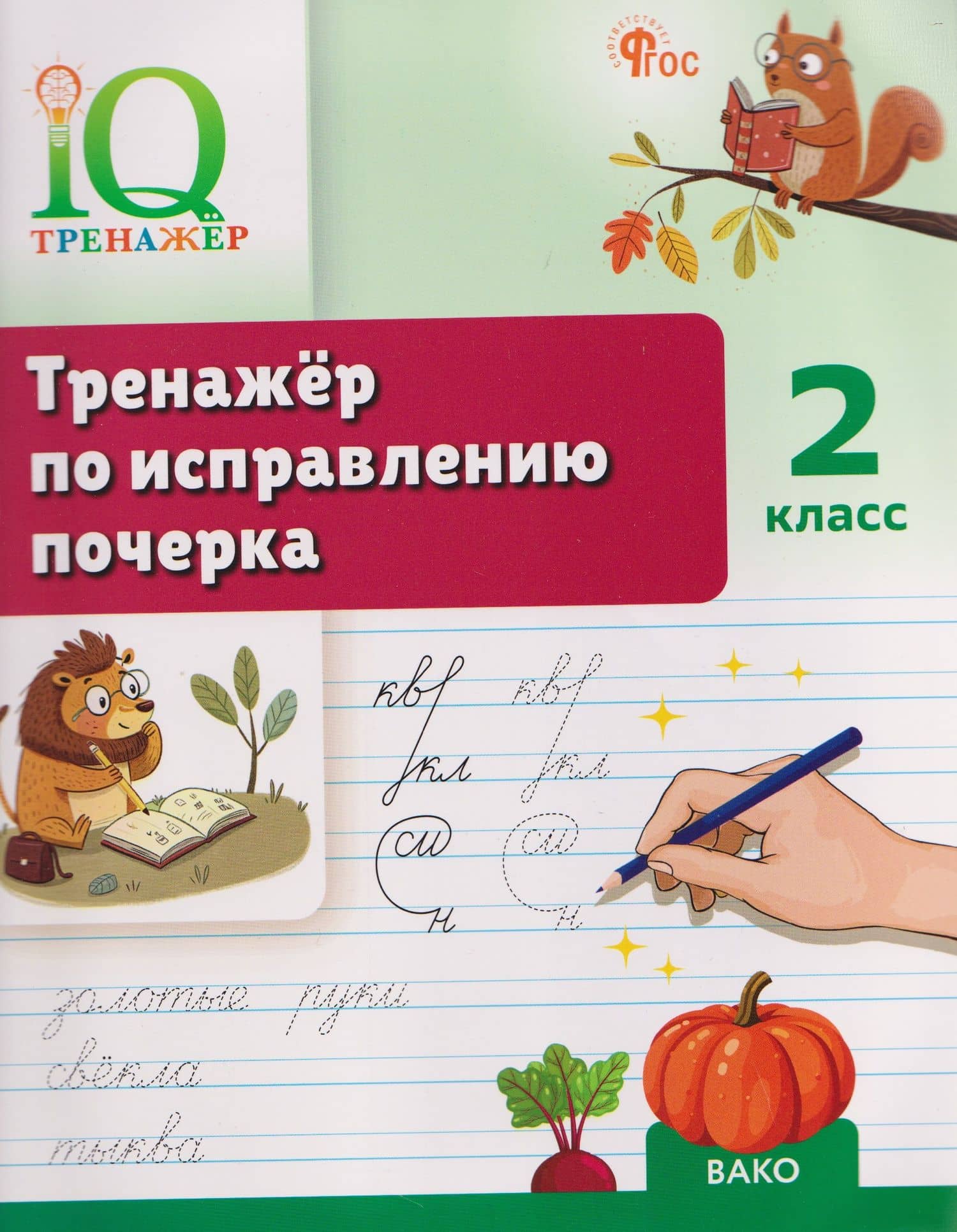 Тренажёр по исправлению почерка. 2 класс — Татьяна Анатольевна Воробьева