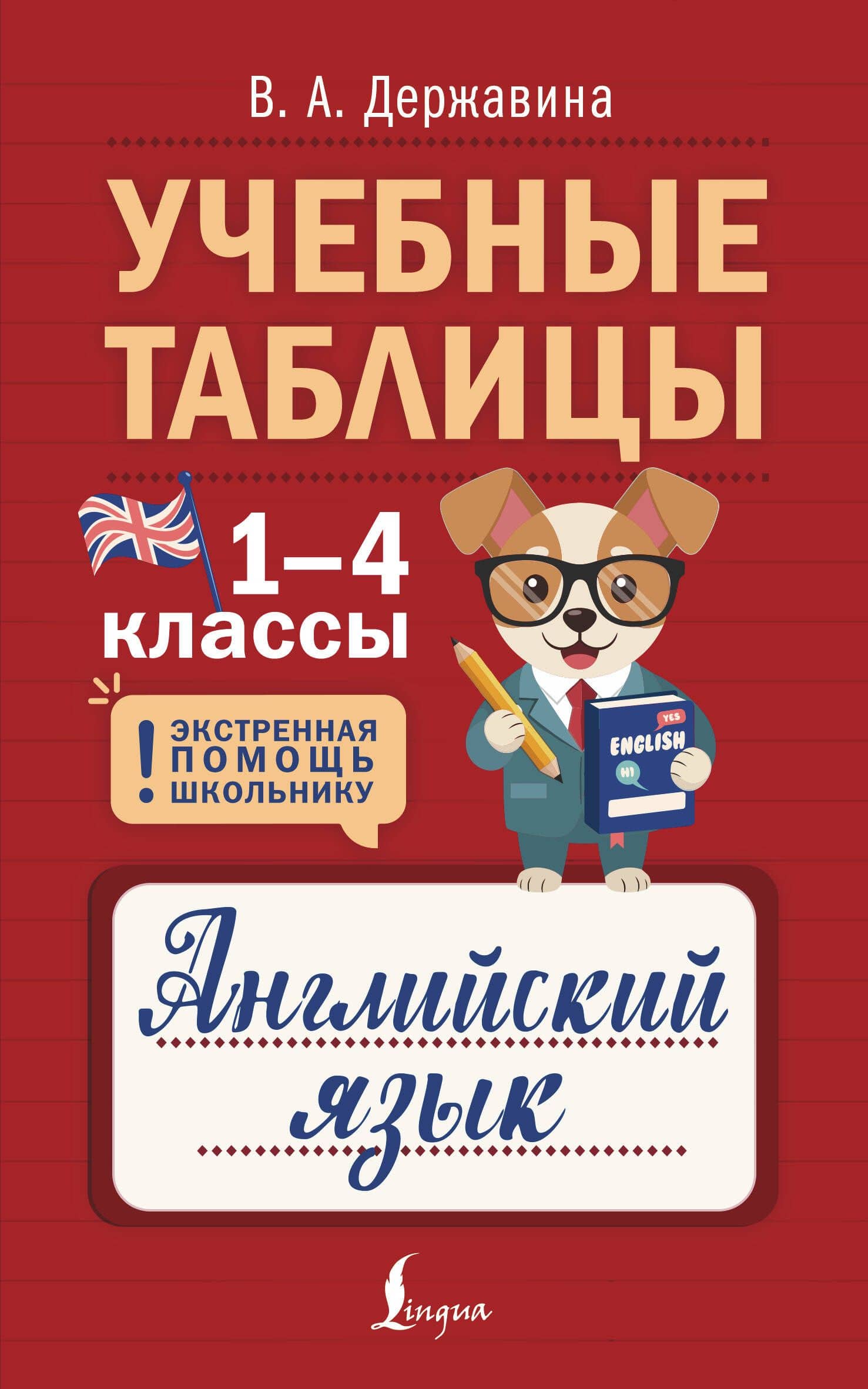 Учебные таблицы. Английский язык. 1-4 классы — Виктория Александровна Державина