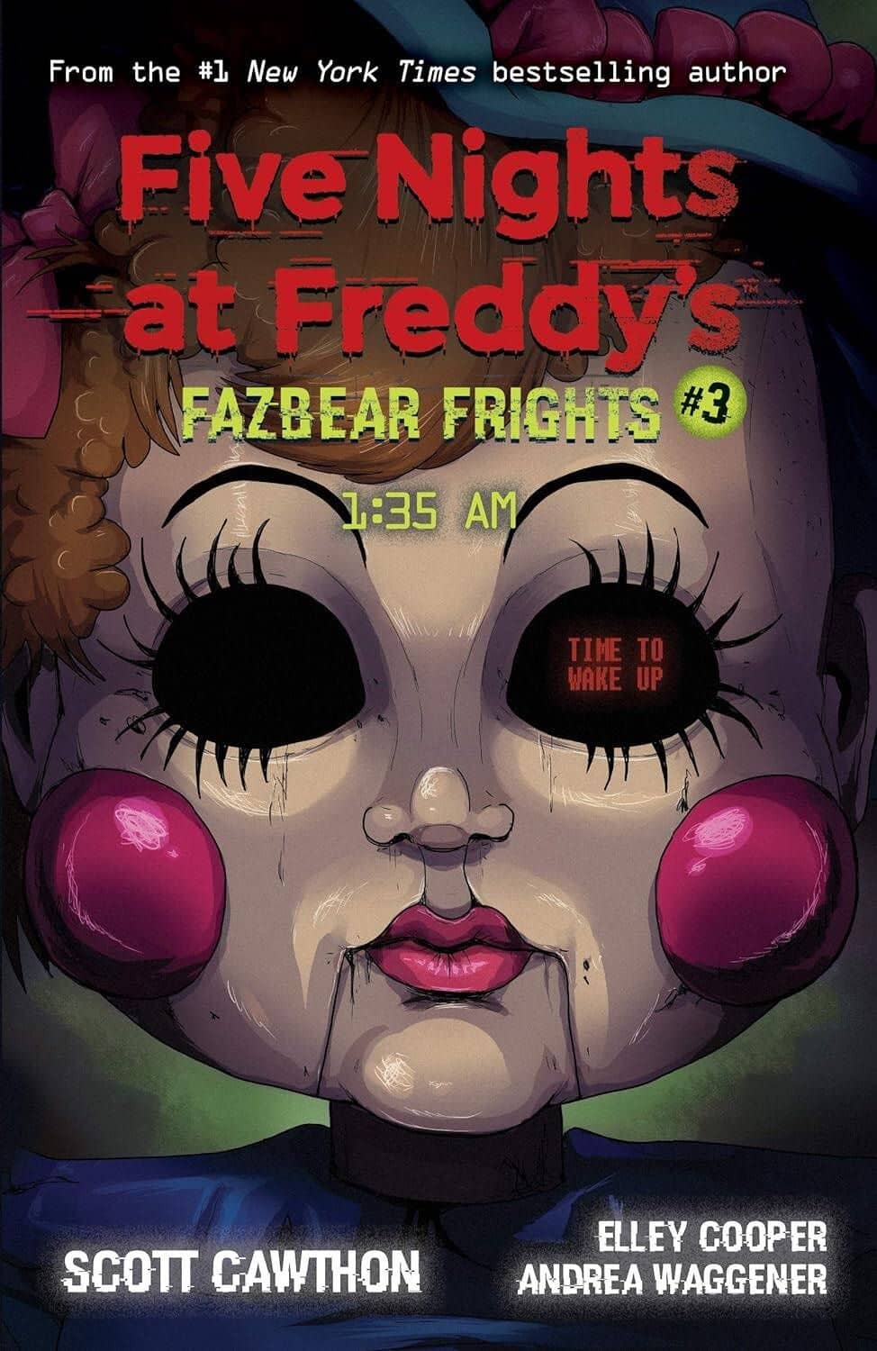 Five Nights at Freddy's Fazbear Frights 3 1:35AM Пять ночей у Фредди Ужасы Фазбера 3 1:35 ночи / Книги на английском языке — Andrea Waggener