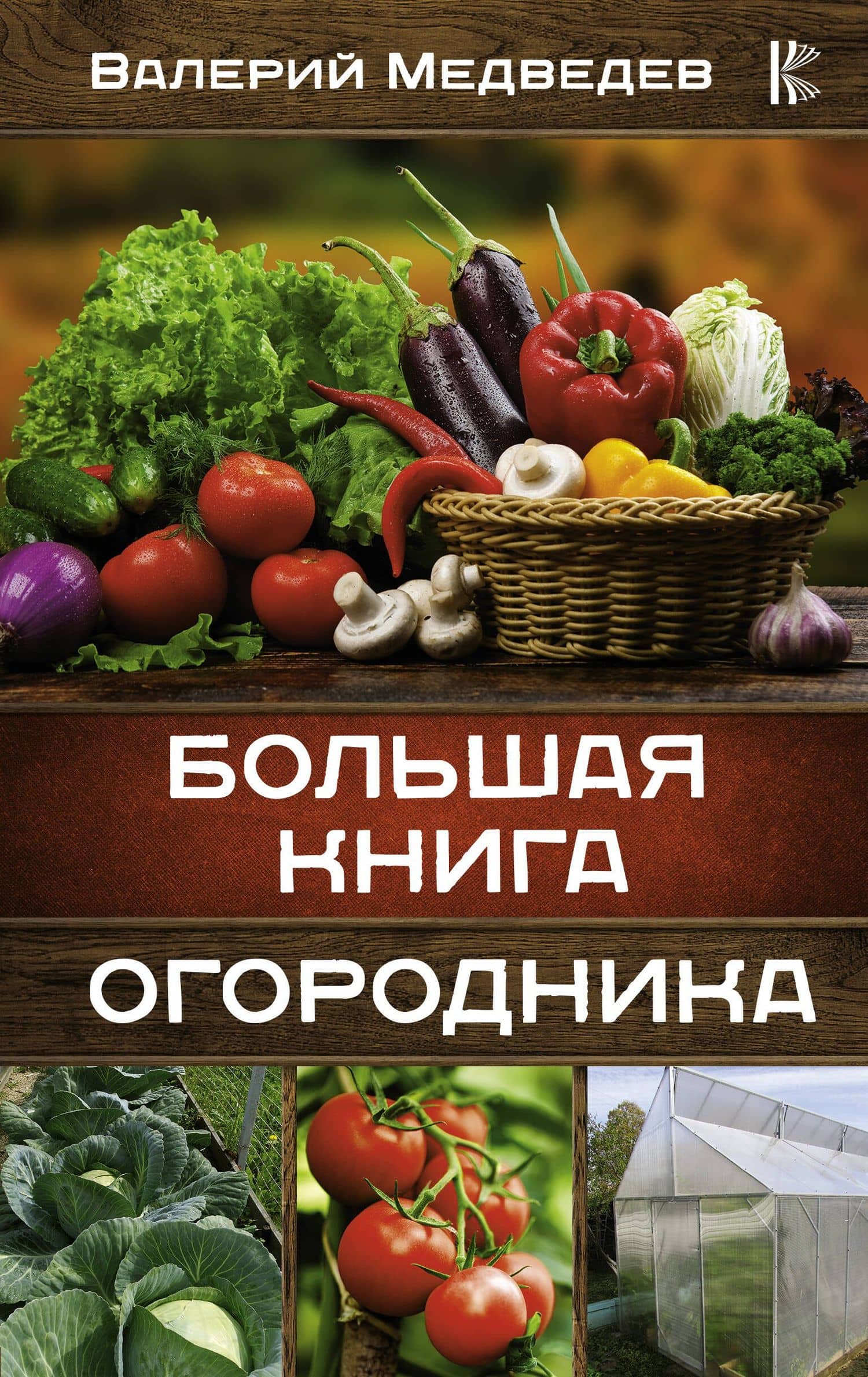Большая книга огородника — Валерий Сергеевич Медведев