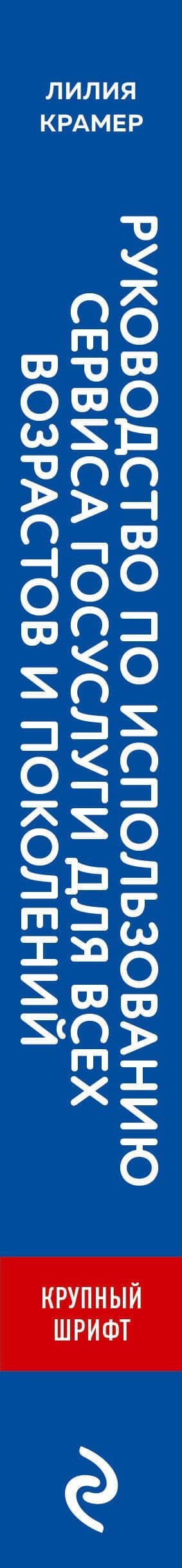 Руководство по использованию сервиса госуслуг для всех возрастов и поколений (крупный шрифт) — Лилия Леонидовна Крамер (3)