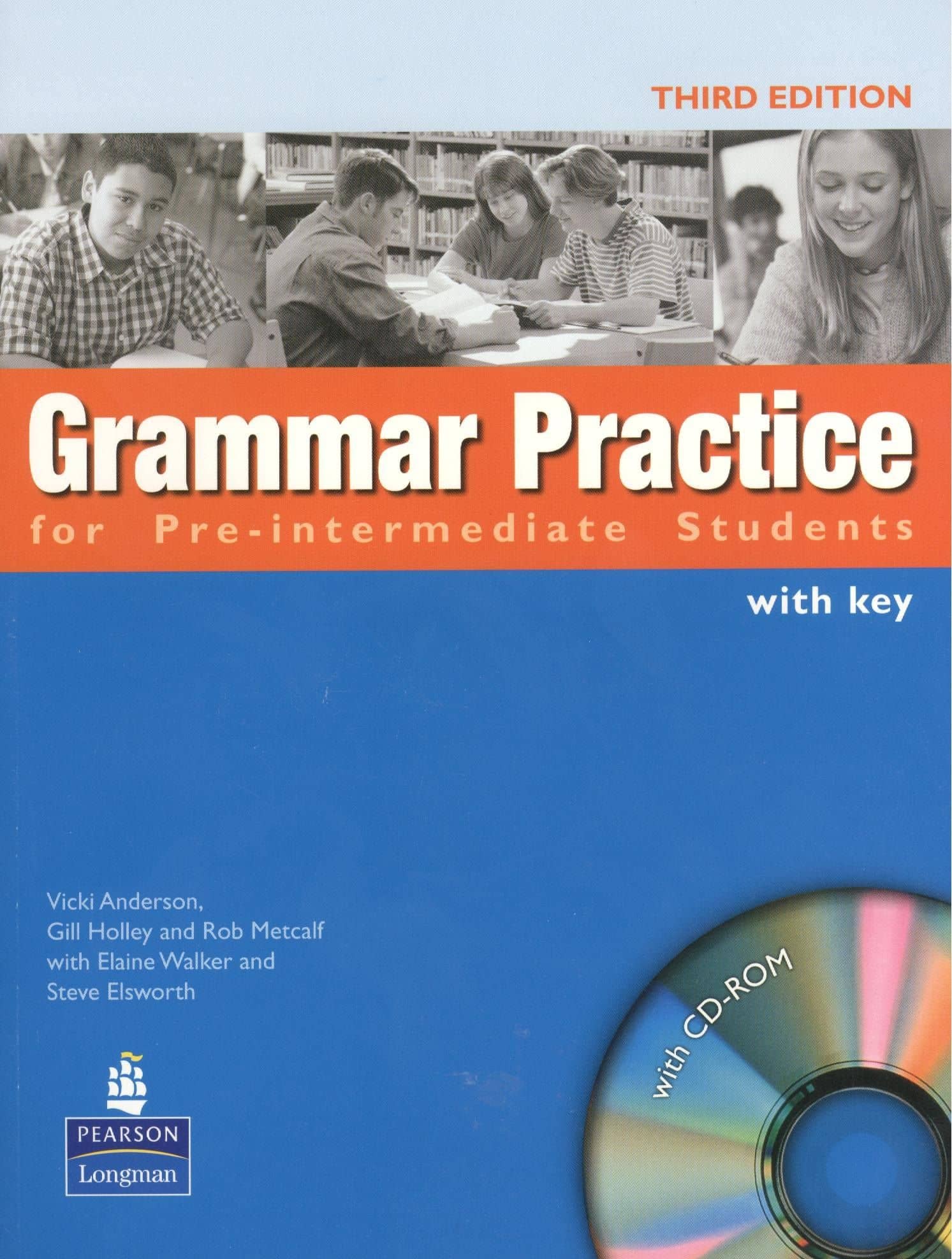 Grammar Practice for Pre-intermediate Students with key (+CD) (м) Anderson