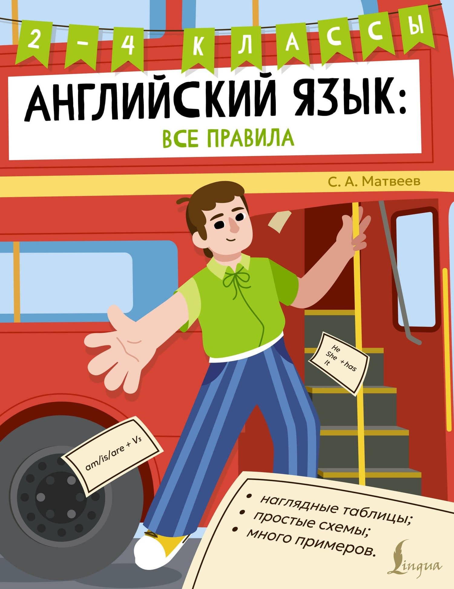 Английский язык: все правила. 2-4 классы — Сергей Александрович Матвеев