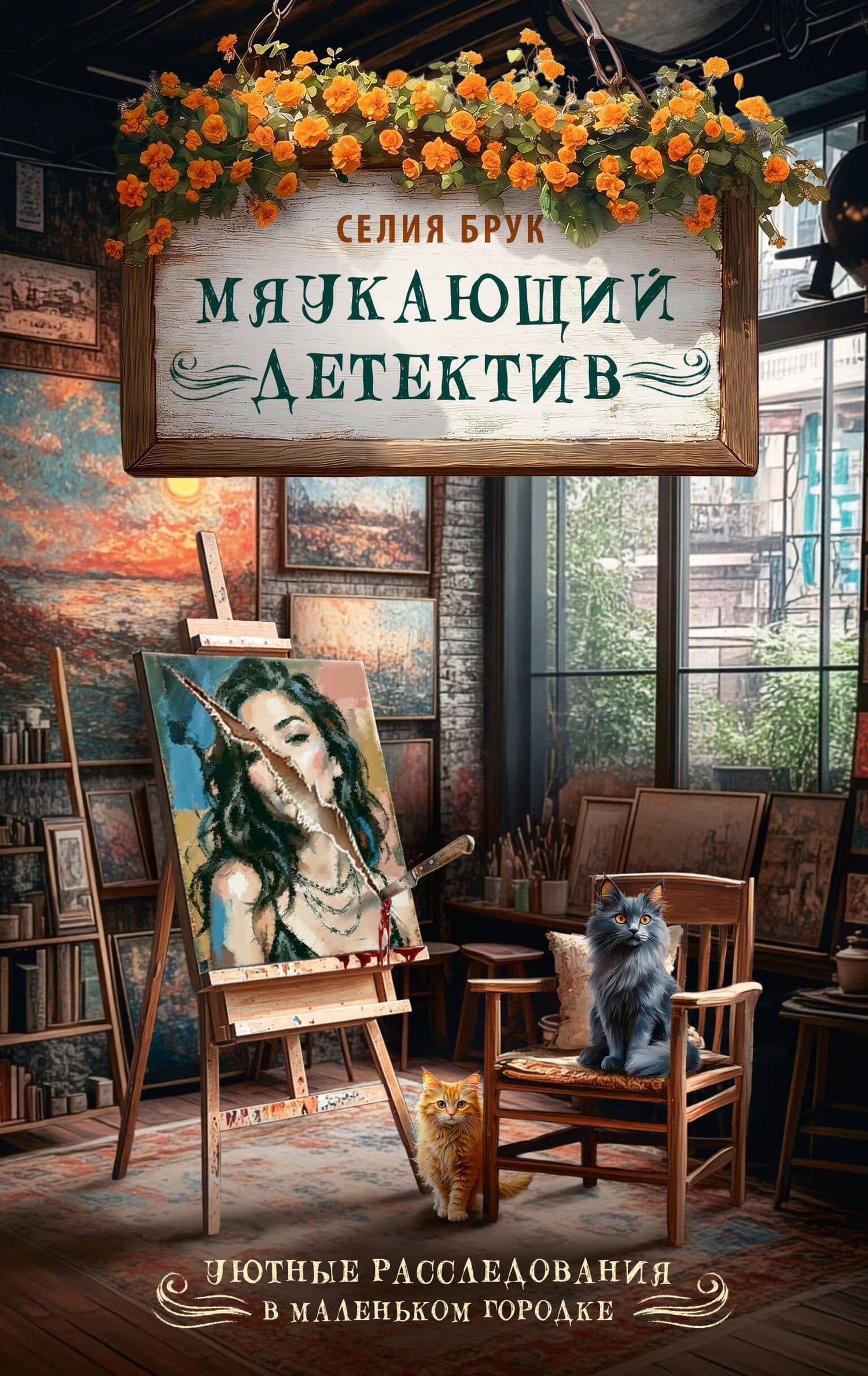 Мяукающий детектив — Селия Брук