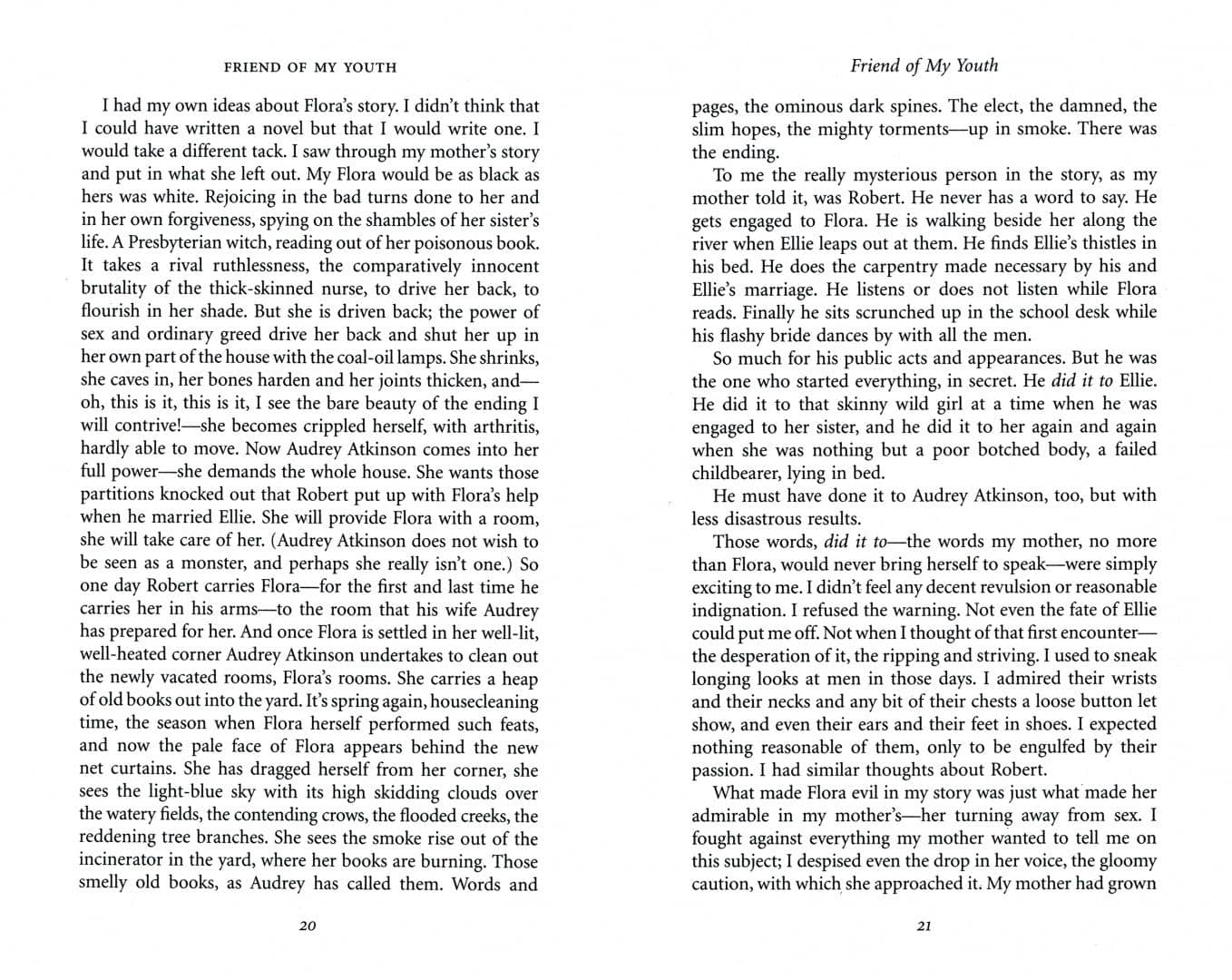 Friend Of My Youth — Alice Munro (2)