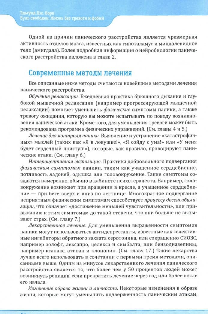 Будь свободен. Жизнь без тревоги и фобий. Рабочая тетрадь — Эдмунд Дж. Борн (2)