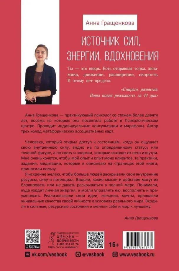 Источник сил, энергии, вдохновения. Практики по вхождению в ресурсное состояние — Анна Юрьевна Гращенкова (2)