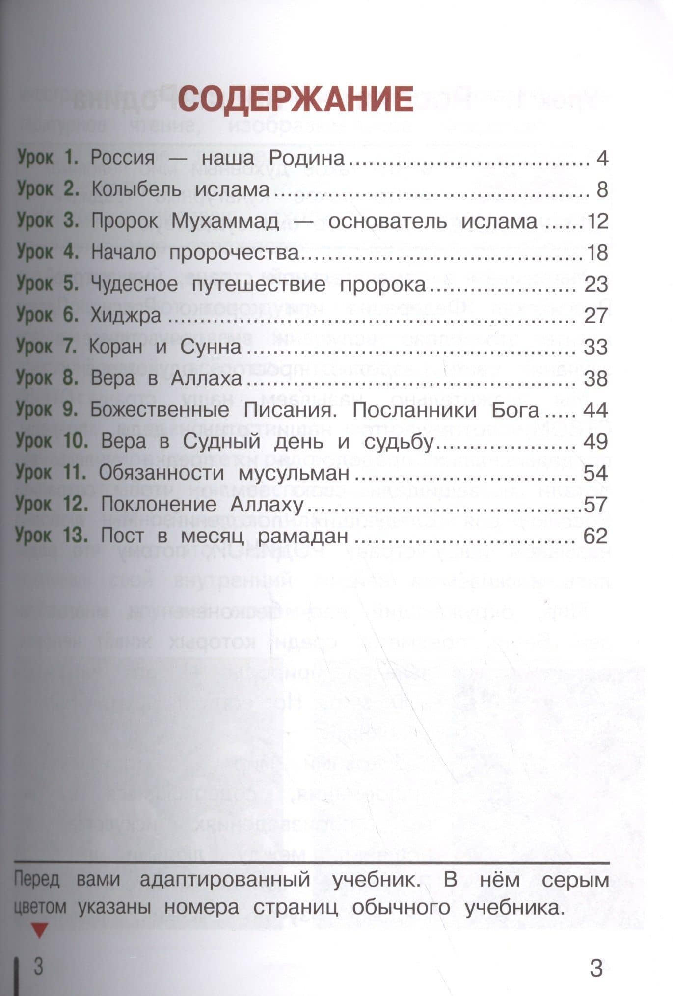Основы религиозных культур и светской этики. Основы исламской культуры. 4 класс. Учебник для детей с нарушением зрения. В 2-х частях. Часть 1 — Дэйлара Исмагиловна Латышина (2)