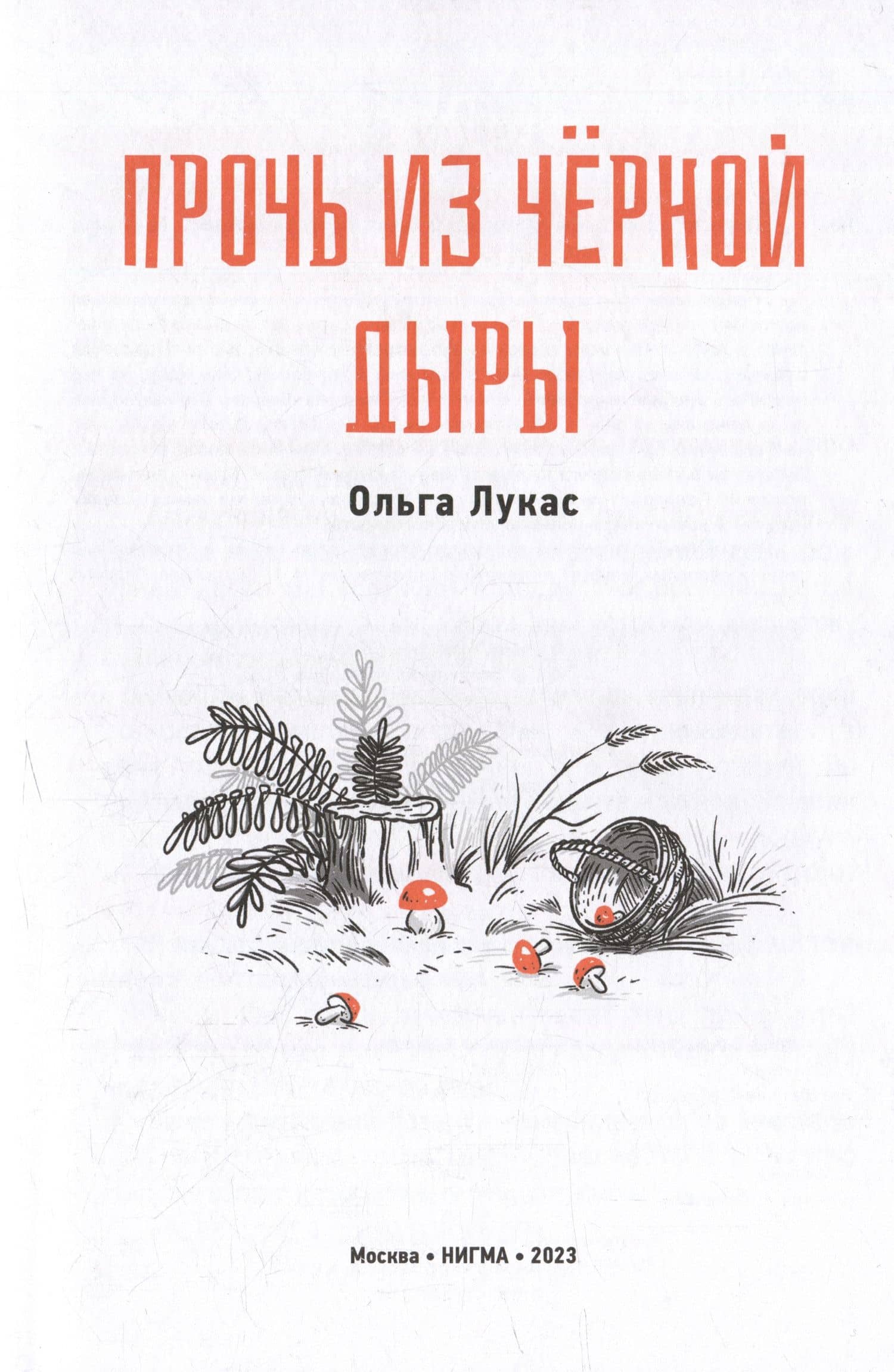 Прочь из черной дыры: повесть — Ольга Лукас (3)