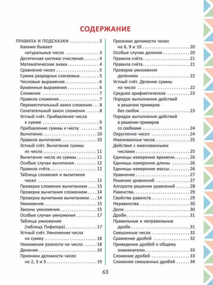 Все изучаемые правила математики, устный и письменный счёт, подсказки в решении типовых задач и геометрических заданий. 1-4 классы — Валентина Альбертовна Крутецкая (2)
