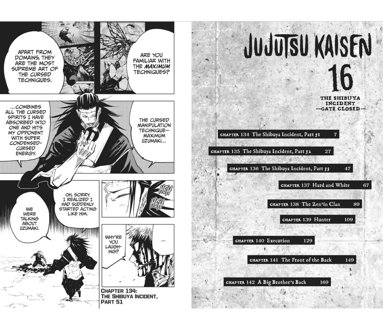 Jujutsu Kaisen. Volume 16 — Гэгэ Акутами (2)