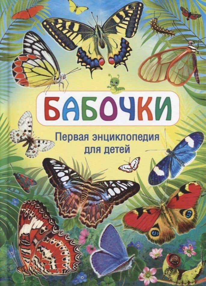 Бабочки. Первая энциклопедия для детей — Юлия Феданова