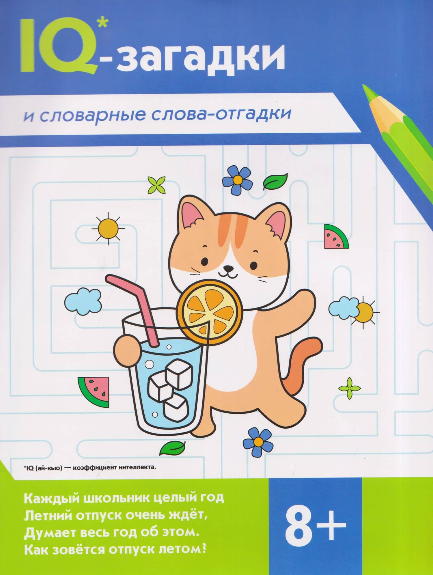 IQ-загадки и словарные слова-отгадки: 8+ — В.Ю. Черняева