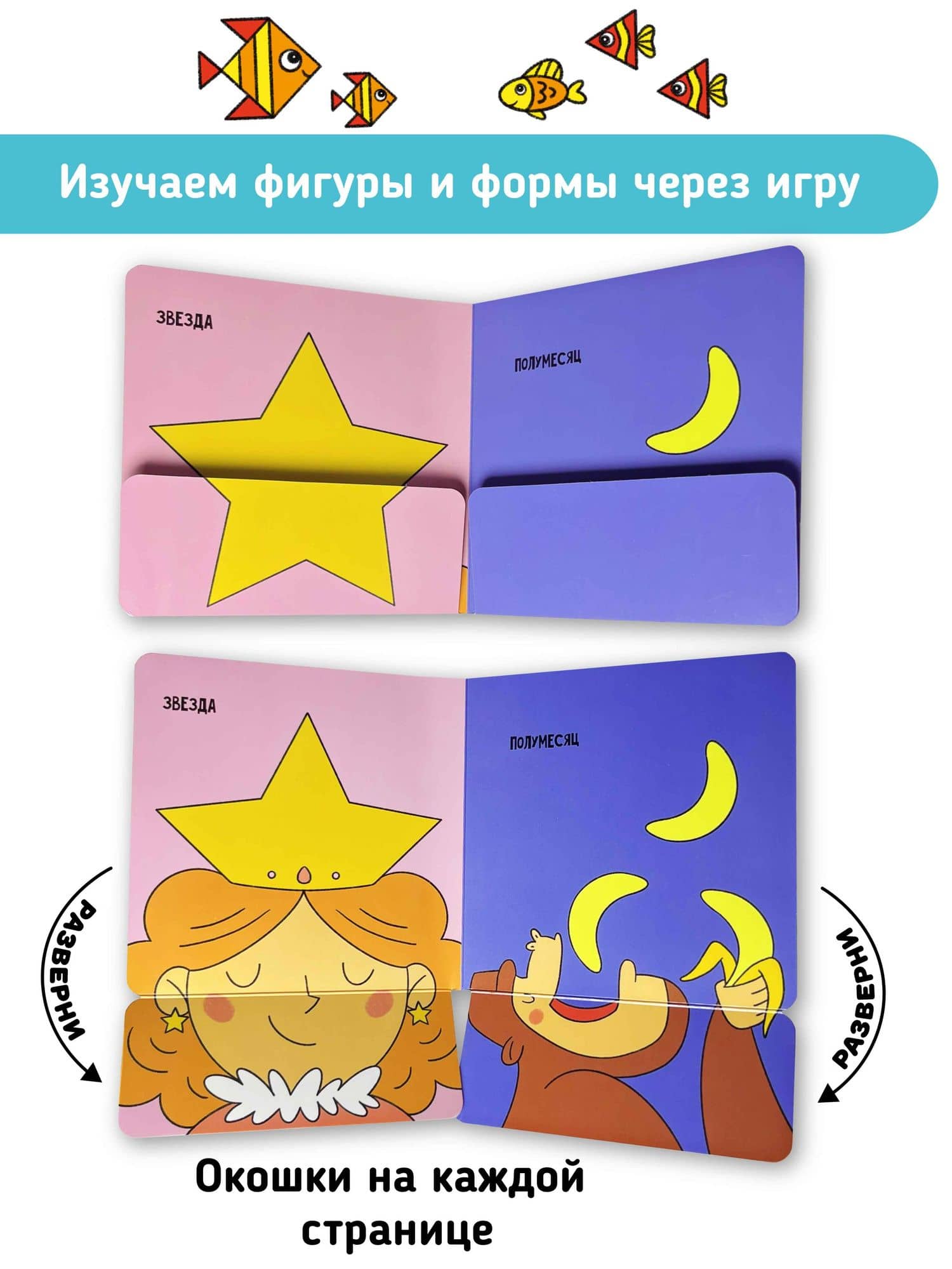 Книга картонка "Формы" (3)