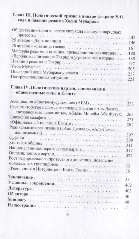 Анатомия египетской революции - 2011. Египет накануне и после политического кризиса в январе - феврале 2011 года (3)