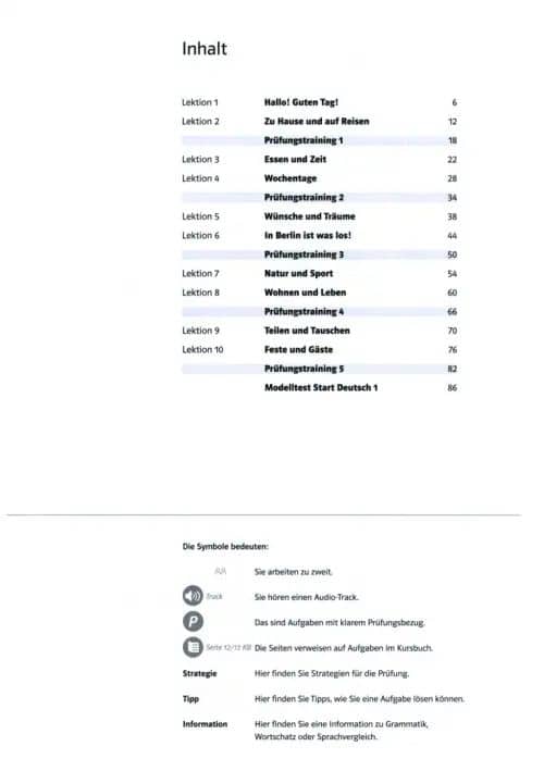 DaF leicht A1. Prüfungstrainer mit Audios (2)