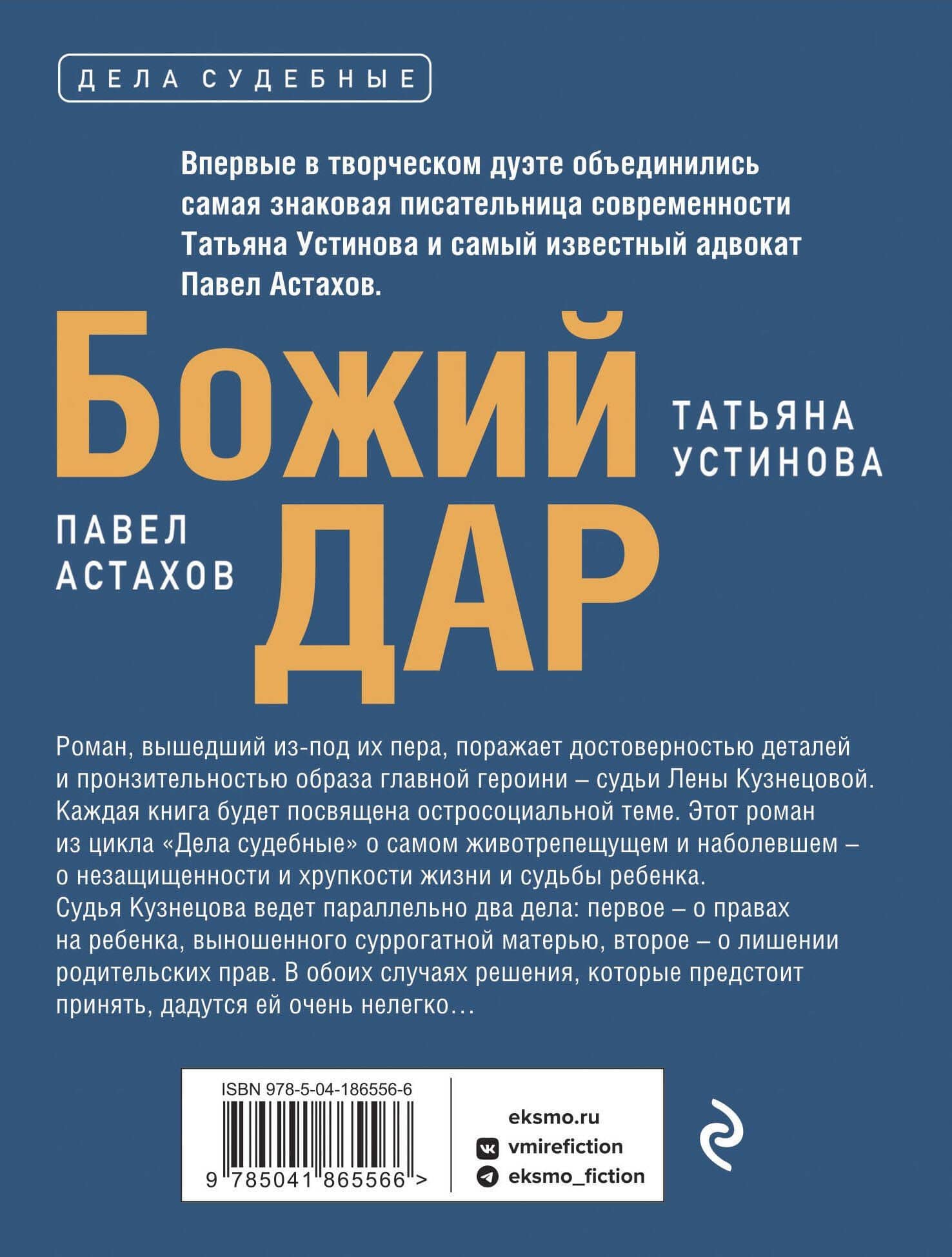 Божий дар — Татьяна Витальевна Устинова (2)