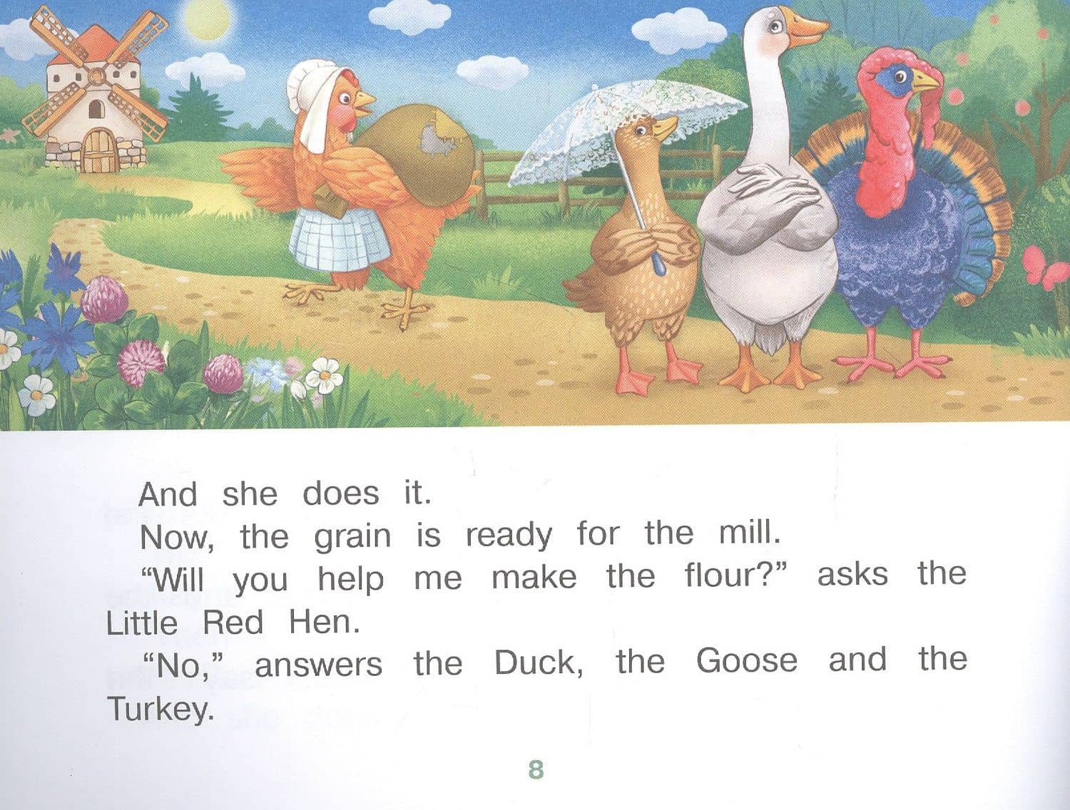 The Little Red Hen / Рыжая Курочка. (на английском языке) — Т.Е. Львова (2)