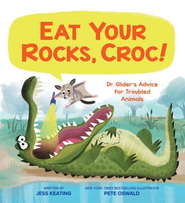 Eat Your Rocks, Croc! Dr. Glider's Advice for Troubled Animals