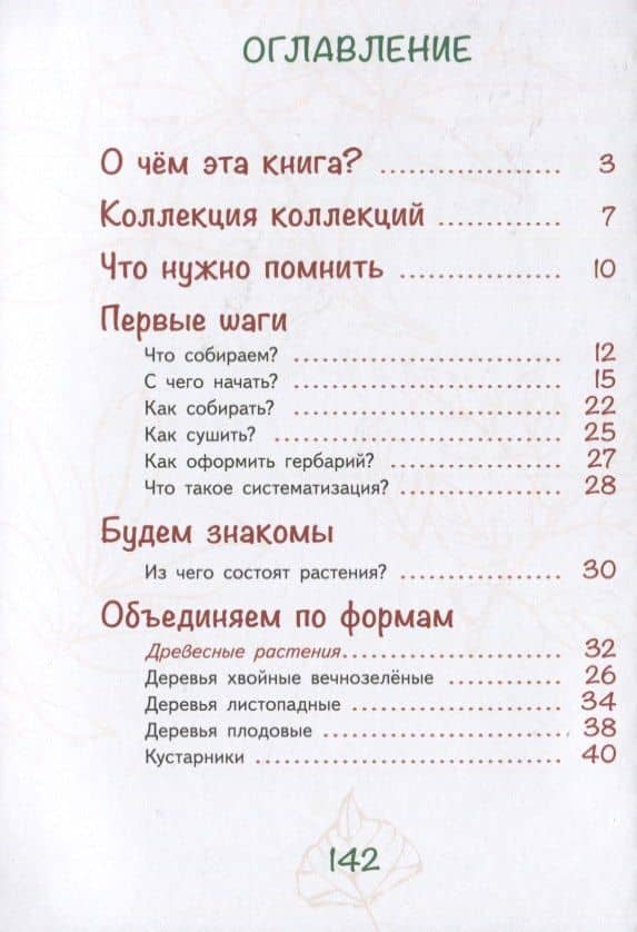 Лето на память. Моя первая коллекция растений — Ольга Азгальдова (2)