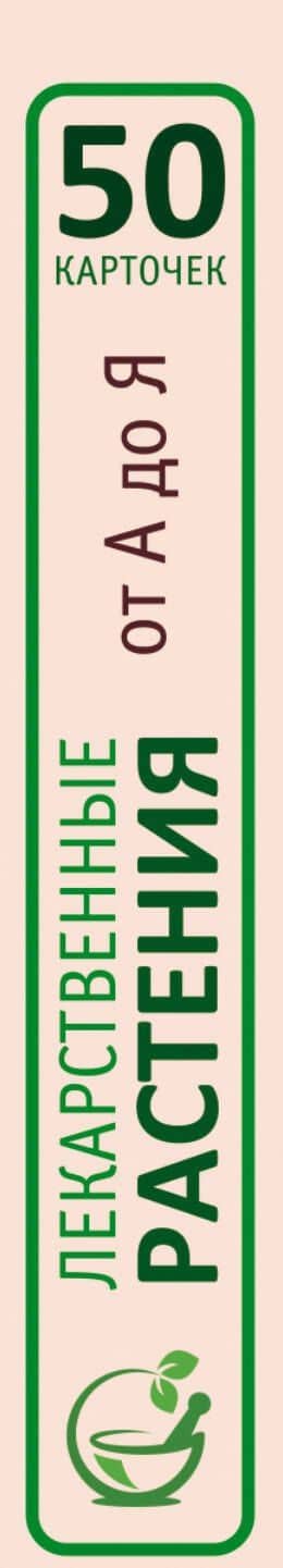 Лекарственные растения от А до Я. 50 карточек — Николай Николаевич Сафонов (3)