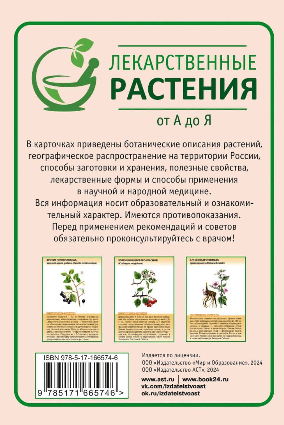 Лекарственные растения от А до Я. 50 карточек — Николай Николаевич Сафонов (2)