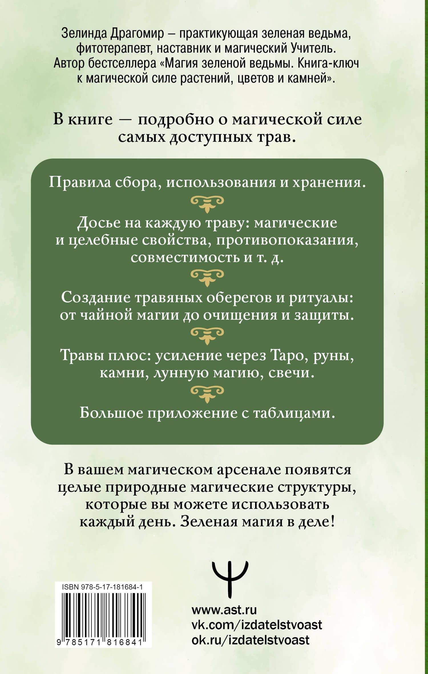 Магия трав и растений. Зеленое волшебство в твоих руках: рецепты, свечи, лунные ритуалы — Зелинда Драгомир (2)