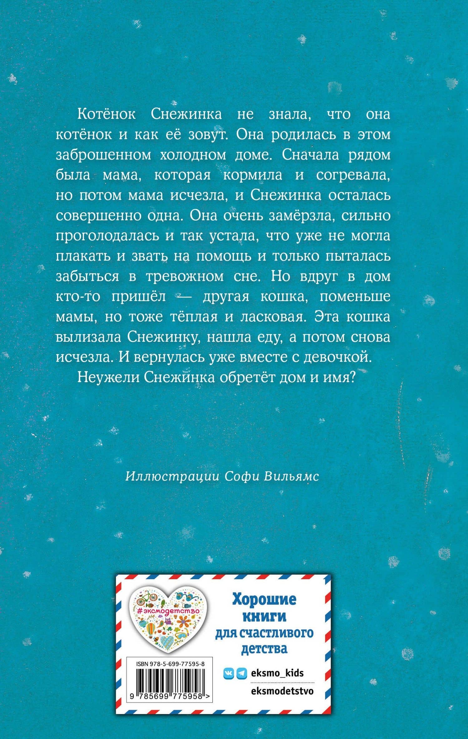 Котёнок Снежинка, или Зимнее волшебство — Вебб Холли (2)