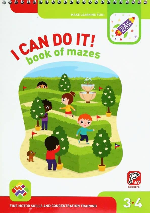 I Can Do It! Book of Mazes. Age 3-4. На английском языке