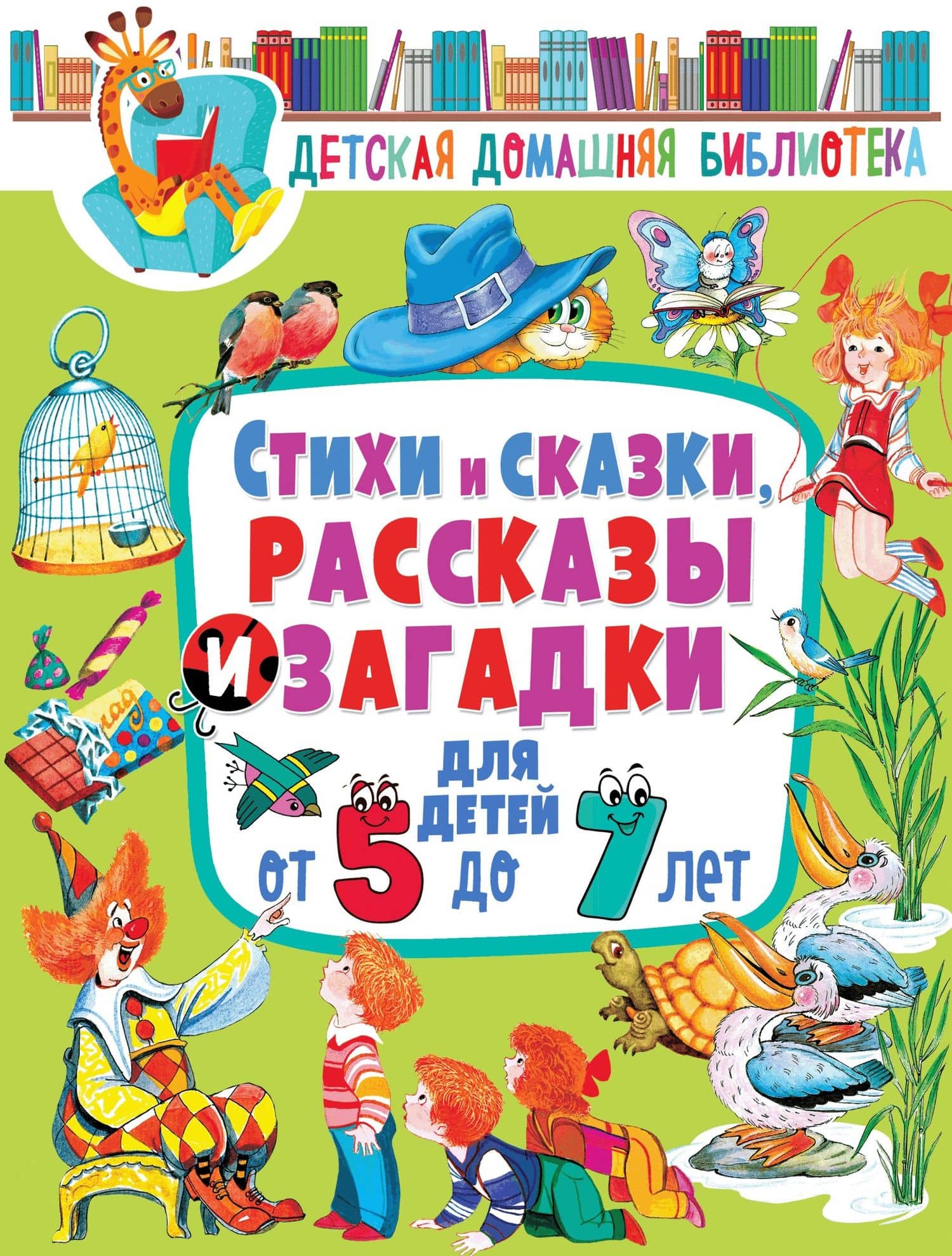 Стихи и сказки, рассказы и загадки для детей от 5 до 7 лет — Михаил Давидович Яснов