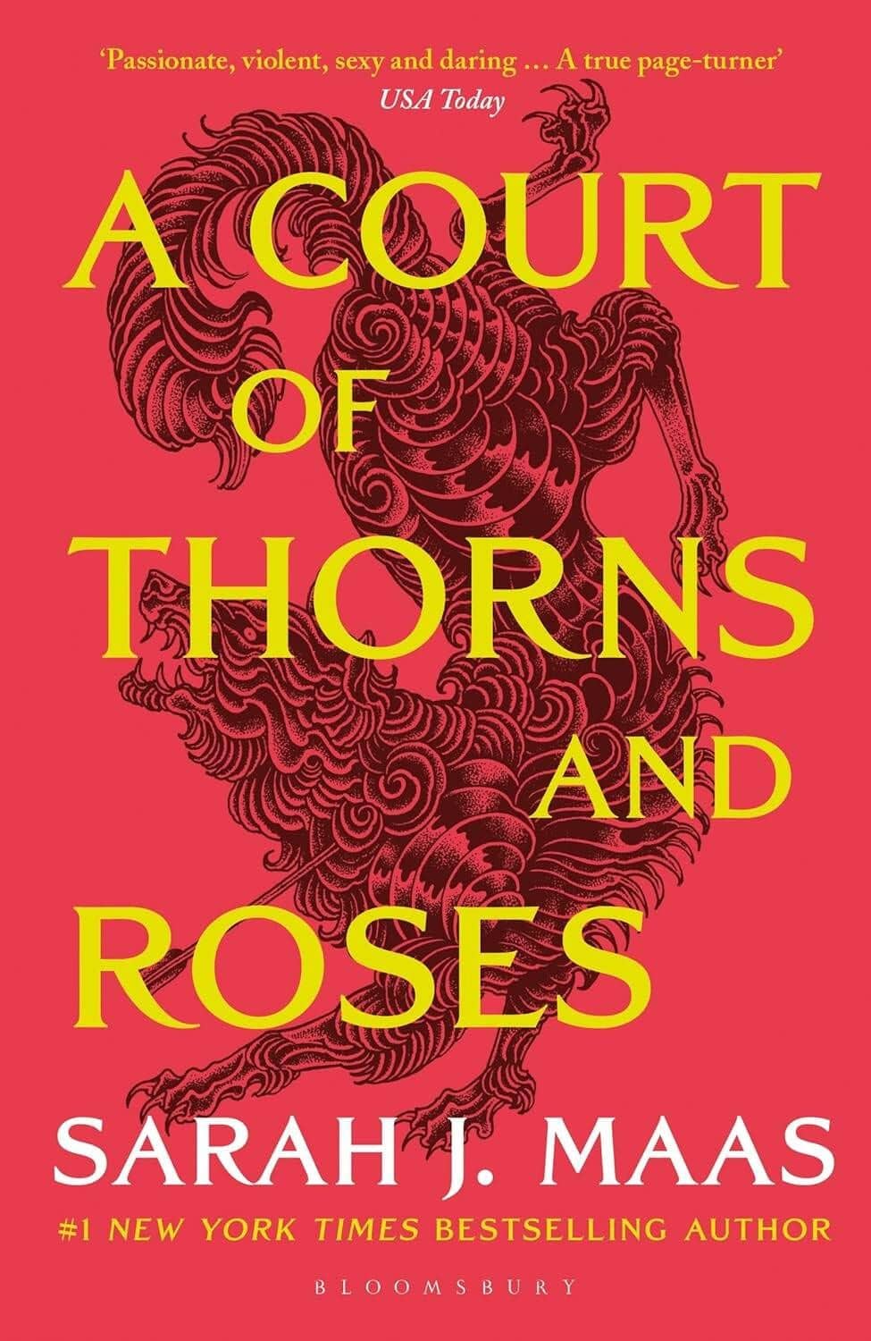 A Court of Thorns and Roses Sarah J. Maas Королевство шипов и роз Сара Дж Маас / Книги на английском языке — Сара Джанет Маас