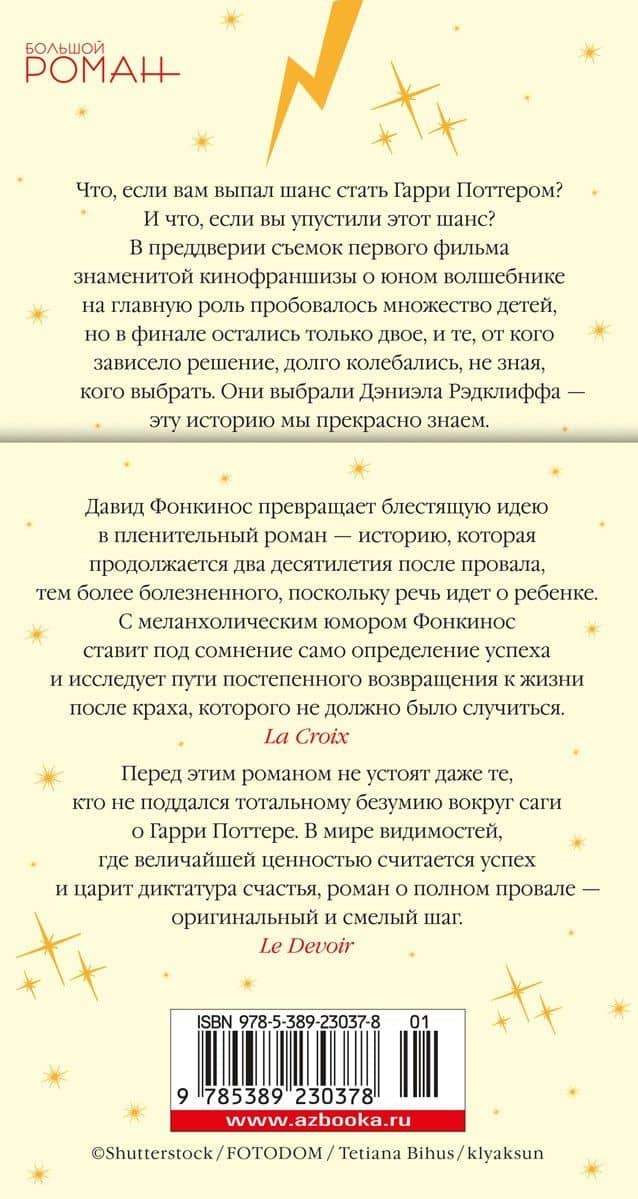 Номер Два. Роман о человеке, который не стал Гарри Поттером — Давид Фонкинос (2)