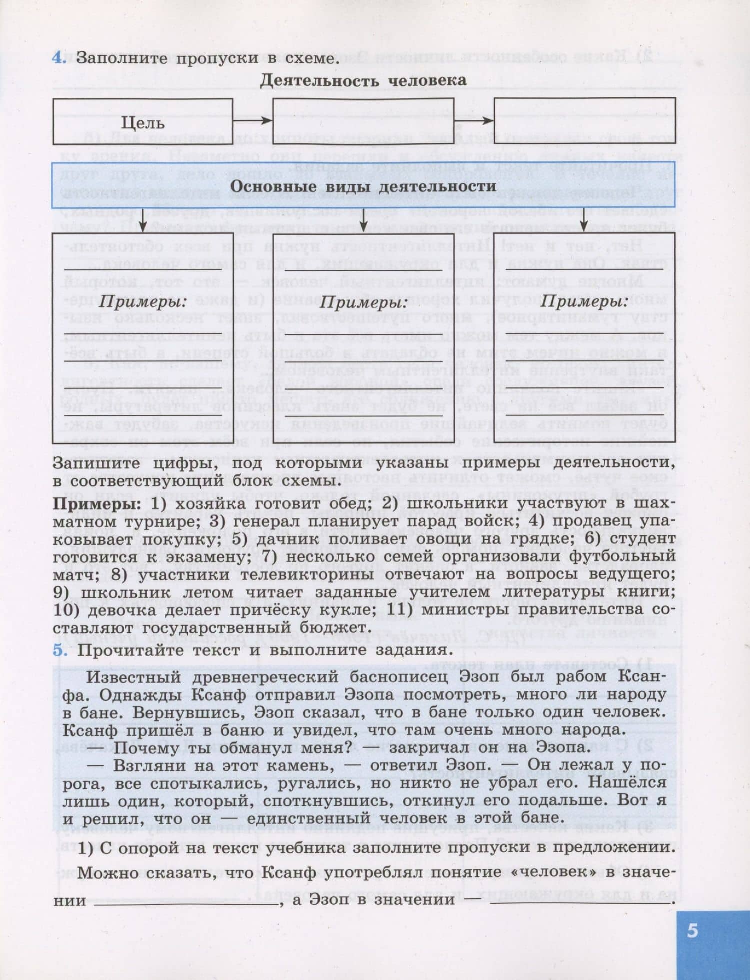 Обществознание. 8 класс. Рабочая тетрадь. Учебное пособие для общеобразовательных организаций — Татьяна Евгеньевна Лискова (3)