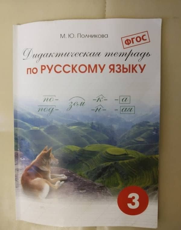 Русский язык. 3 класс. Дидактическая тетрадь. ФГОС — М. Ю. Полникова (3)