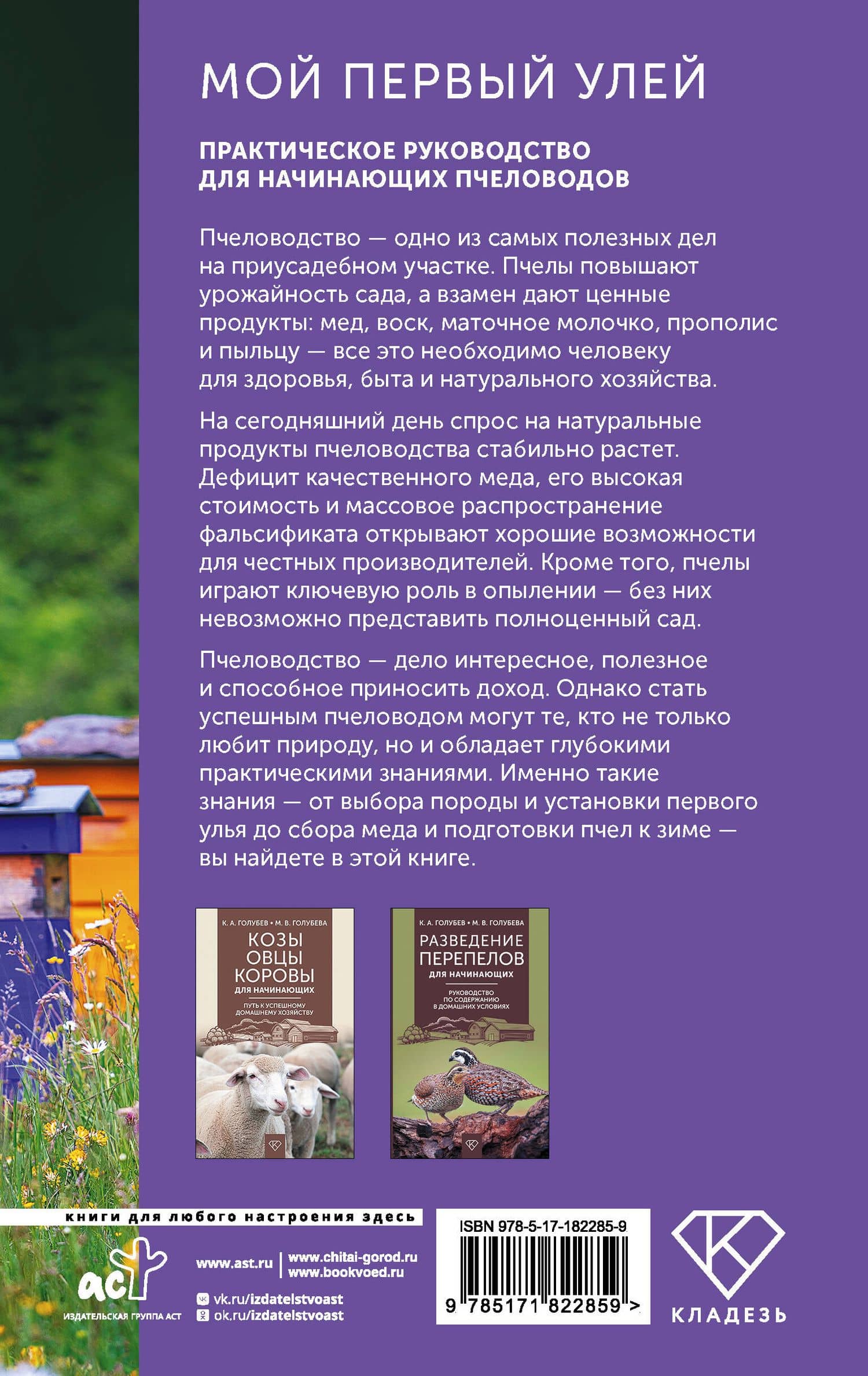 Мой первый улей. Практическое руководство для начинающих пчеловодов — Иван Григорьевич Пышнов (2)