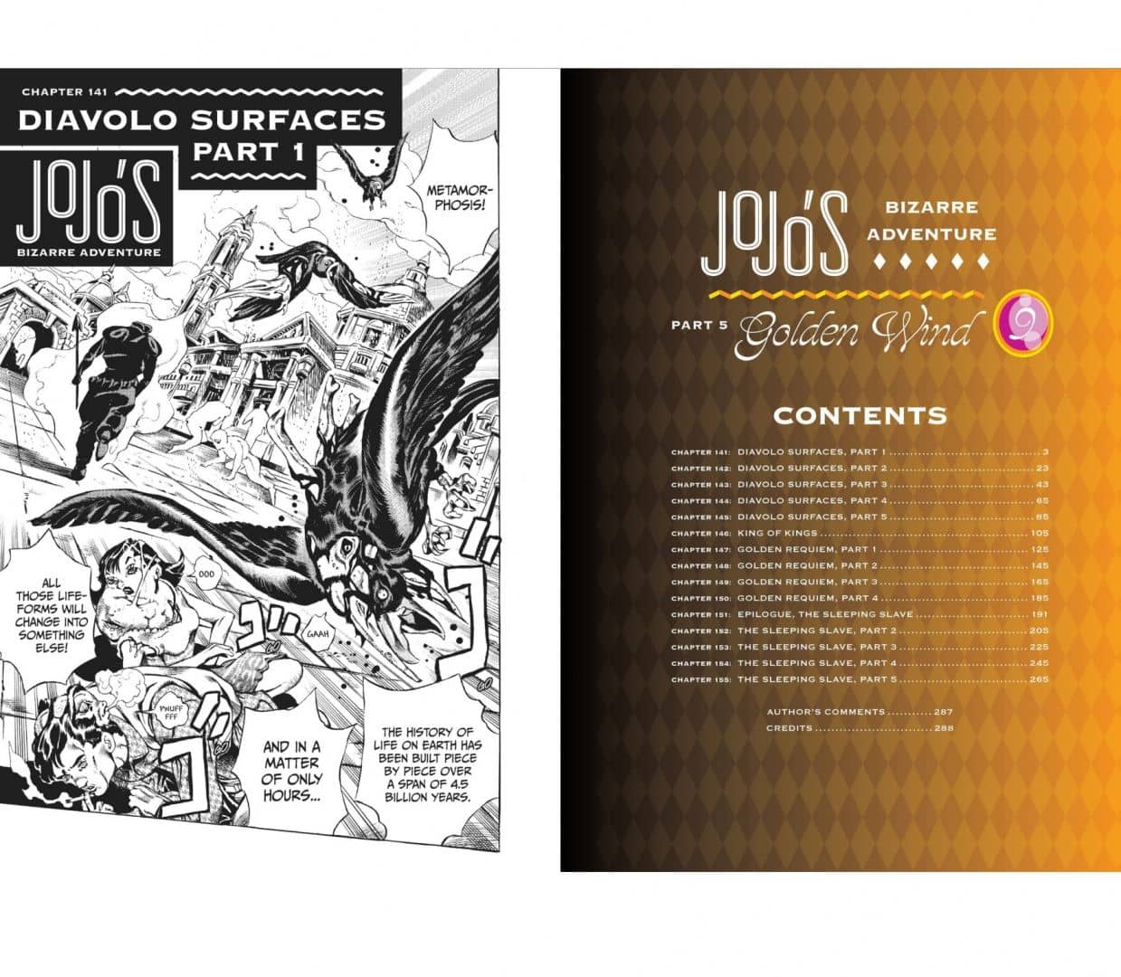 JoJo's Bizarre Adventure. Part 5. Golden Wind. Volume 9 — Хирохико Араки (2)