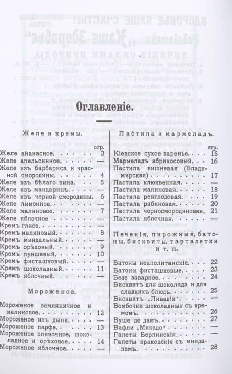 Кондитер-любитель. Кондитерские рецепты для приготовления различного рода желе, кремов, мороженого.. — Александр Иванович Румянцев (2)
